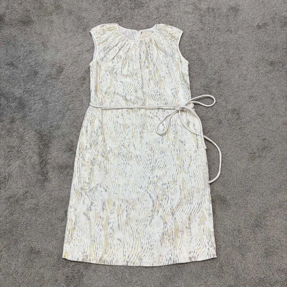 Charlotte Brody Cabana Cotton Rope Belt Shift Dress Size S